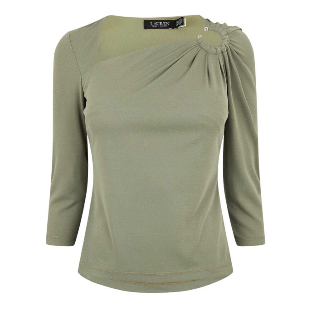 Ralph Lauren Womens/Ladies Asymmetric Slim T-Shirt / Sage Green